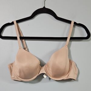 Ellen Tracy Tan T-Shirt Bra with Underwire Support Size 36B